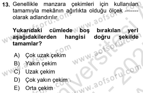 Halkla İlişkiler Uygulama Teknikleri Dersi 2024 - 2025 Yılı (Vize) Ara Sınav Soruları 13. Soru
