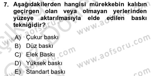 Halkla İlişkiler Uygulama Teknikleri Dersi 2024 - 2025 Yılı (Vize) Ara Sınav Soruları 7. Soru