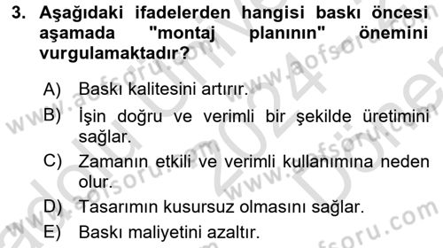 Halkla İlişkiler Uygulama Teknikleri Dersi 2024 - 2025 Yılı (Final) Dönem Sonu Sınav Soruları 3. Soru