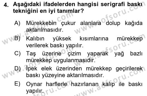 Halkla İlişkiler Uygulama Teknikleri Dersi 2024 - 2025 Yılı Yaz Okulu Sınav Soruları 4. Soru