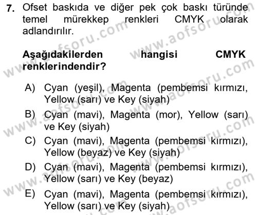 Halkla İlişkiler Uygulama Teknikleri Dersi 2024 - 2025 Yılı Yaz Okulu Sınav Soruları 7. Soru