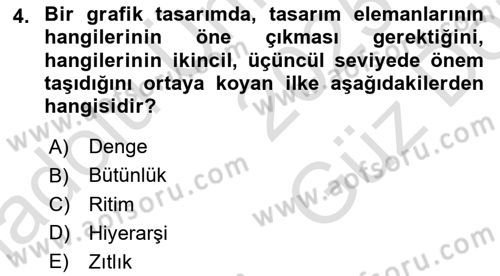 Halkla İlişkiler Uygulama Teknikleri Dersi 2025 - 2026 Yılı (Vize) Ara Sınav Soruları 4. Soru