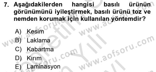 Halkla İlişkiler Uygulama Teknikleri Dersi 2025 - 2026 Yılı (Vize) Ara Sınav Soruları 7. Soru