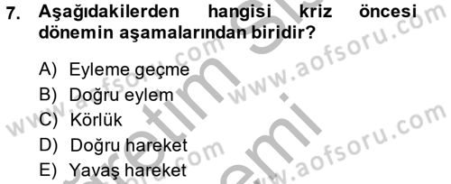 Halkla İlişkiler Uygulamaları ve Örnek Olaylar Dersi 2013 - 2014 Yılı (Vize) Ara Sınav Soruları 7. Soru