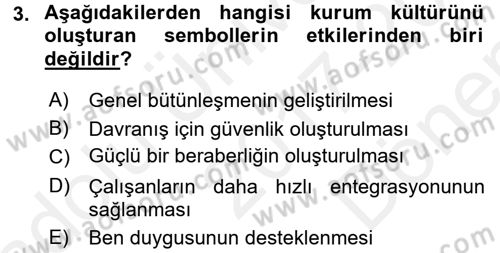 Halkla İlişkiler Uygulamaları ve Örnek Olaylar Dersi 2017 - 2018 Yılı (Final) Dönem Sonu Sınav Soruları 3. Soru