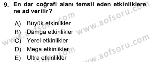 Halkla İlişkiler Uygulamaları ve Örnek Olaylar Dersi 2018 - 2019 Yılı (Final) Dönem Sonu Sınav Soruları 9. Soru