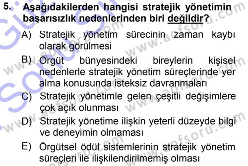 Halkla İlişkiler Yönetimi Dersi 2012 - 2013 Yılı (Final) Dönem Sonu Sınav Soruları 5. Soru
