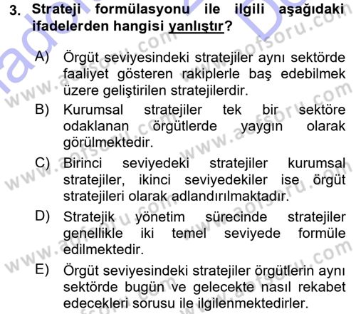 Halkla İlişkiler Yönetimi Dersi 2015 - 2016 Yılı (Final) Dönem Sonu Sınav Soruları 3. Soru