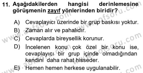 Halkla İlişkiler Yönetimi Dersi 2016 - 2017 Yılı 3 Ders Sınav Soruları 11. Soru