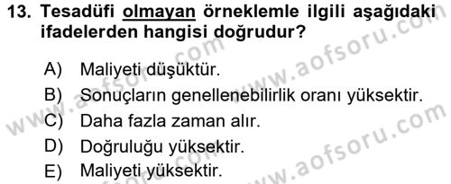 Halkla İlişkiler Yönetimi Dersi 2017 - 2018 Yılı 3 Ders Sınav Soruları 13. Soru