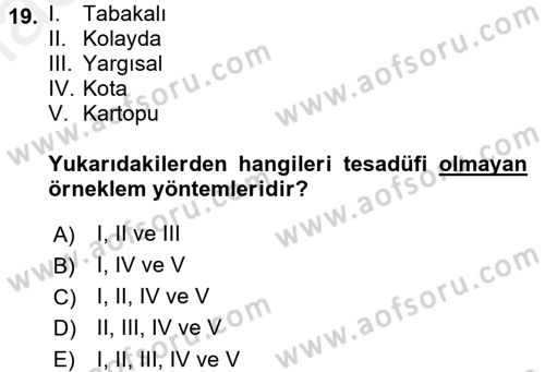 Halkla İlişkiler Yönetimi Dersi 2017 - 2018 Yılı (Final) Dönem Sonu Sınav Soruları 19. Soru