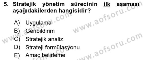 Halkla İlişkiler Yönetimi Dersi 2018 - 2019 Yılı Yaz Okulu Sınav Soruları 5. Soru