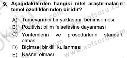 Halkla İlişkiler Yönetimi Dersi 2023 - 2024 Yılı Yaz Okulu Sınav Soruları 9. Soru