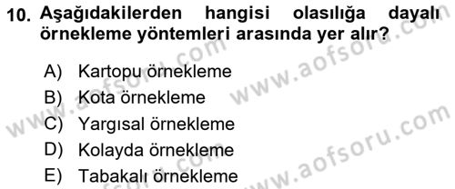 Halkla İlişkiler Yönetimi Dersi 2024 - 2025 Yılı (Final) Dönem Sonu Sınav Soruları 10. Soru