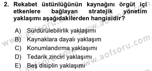 Halkla İlişkiler Yönetimi Dersi 2024 - 2025 Yılı (Final) Dönem Sonu Sınav Soruları 2. Soru