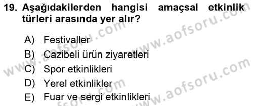 Halkla İlişkiler Yönetimi Dersi 2025 - 2026 Yılı (Final) Dönem Sonu Sınav Soruları 19. Soru