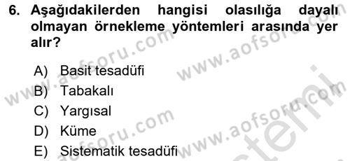 Halkla İlişkiler Yönetimi Dersi 2025 - 2026 Yılı (Final) Dönem Sonu Sınav Soruları 6. Soru