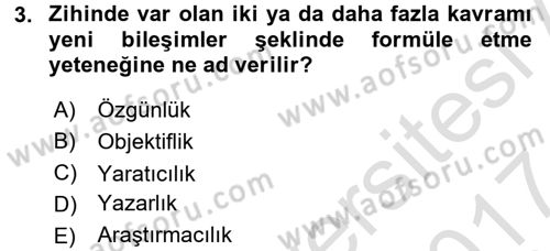 Halkla İlişkiler Yazarlığı Dersi 2016 - 2017 Yılı (Final) Dönem Sonu Sınav Soruları 3. Soru