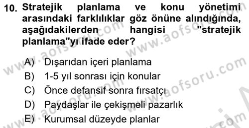 Halkla İlişkilerde Güncel Kavramlar 1 Dersi 2022 - 2023 Yılı (Final) Dönem Sonu Sınav Soruları 10. Soru