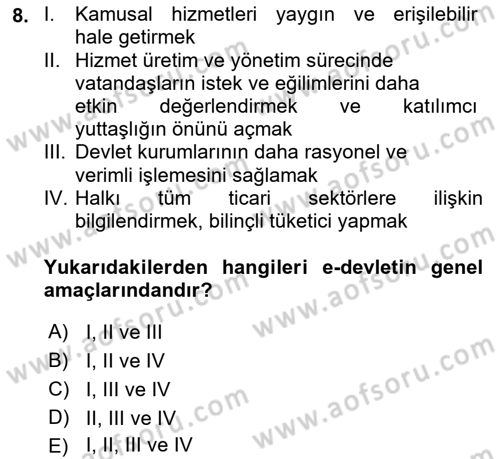 Halkla İlişkilerde Güncel Kavramlar 1 Dersi 2022 - 2023 Yılı (Final) Dönem Sonu Sınav Soruları 8. Soru