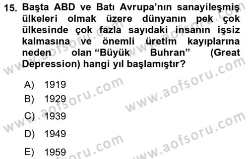 Halkla İlişkilerde Güncel Kavramlar 1 Dersi 2023 - 2024 Yılı (Final) Dönem Sonu Sınav Soruları 15. Soru