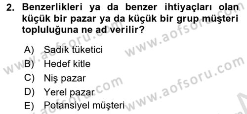 Halkla İlişkilerde Güncel Kavramlar 2 Dersi 2021 - 2022 Yılı (Final) Dönem Sonu Sınav Soruları 2. Soru