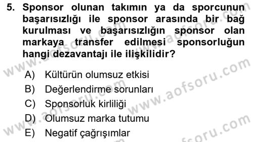 Halkla İlişkilerde Güncel Kavramlar 2 Dersi 2022 - 2023 Yılı Yaz Okulu Sınav Soruları 5. Soru