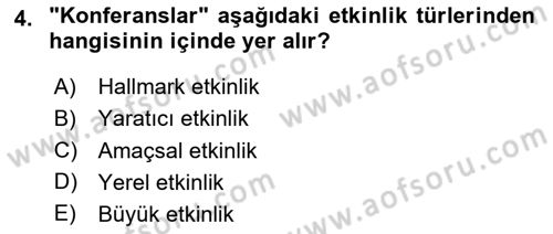 Halkla İlişkilerde Güncel Kavramlar 2 Dersi 2023 - 2024 Yılı Yaz Okulu Sınav Soruları 4. Soru