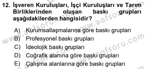 Halkla İlişkilerde Güncel Kavramlar 2 Dersi 2024 - 2025 Yılı (Final) Dönem Sonu Sınav Soruları 12. Soru