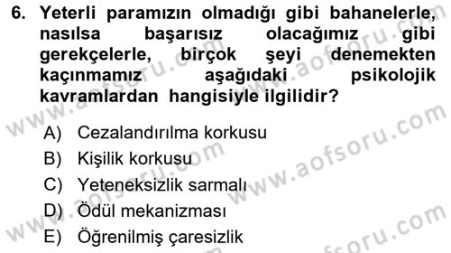 Reklamda Yaratıcılık Dersi 2023 - 2024 Yılı (Vize) Ara Sınav Soruları 6. Soru