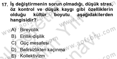 Reklamda Yaratıcılık Dersi 2024 - 2025 Yılı (Vize) Ara Sınav Soruları 17. Soru