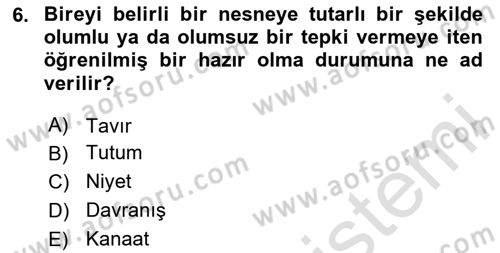 Reklamda Yaratıcılık Dersi 2024 - 2025 Yılı (Final) Dönem Sonu Sınav Soruları 6. Soru