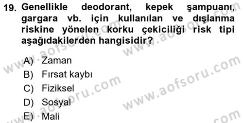 Reklamda Yaratıcılık Dersi 2025 - 2026 Yılı Yaz Okulu Sınav Soruları 19. Soru