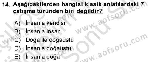 Dijital İçerik Pazarlaması Dersi 2025 - 2026 Yılı (Final) Dönem Sonu Sınav Soruları 14. Soru