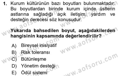 Kurumiçi Halkla İlişkiler Dersi 2023 - 2024 Yılı (Final) Dönem Sonu Sınav Soruları 1. Soru