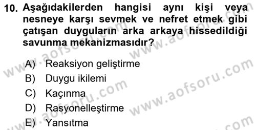 Kurumiçi Halkla İlişkiler Dersi 2025 - 2026 Yılı (Final) Dönem Sonu Sınav Soruları 10. Soru