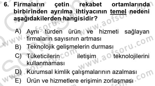 Kurumiçi Halkla İlişkiler Dersi 2025 - 2026 Yılı (Final) Dönem Sonu Sınav Soruları 6. Soru
