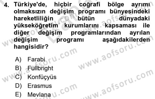 Kamu Diplomasisi Ve Uluslararası Halkla İlişkiler Dersi 2021 - 2022 Yılı (Final) Dönem Sonu Sınav Soruları 4. Soru