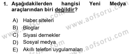 Kamu Diplomasisi Ve Uluslararası Halkla İlişkiler Dersi 2023 - 2024 Yılı Yaz Okulu Sınav Soruları 1. Soru