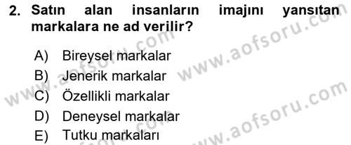Sürdürülebilirlik ve Halkla İlişkiler Dersi 2018 - 2019 Yılı Yaz Okulu Sınav Soruları 2. Soru