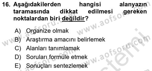 Sürdürülebilirlik ve Halkla İlişkiler Dersi 2023 - 2024 Yılı (Final) Dönem Sonu Sınav Soruları 16. Soru