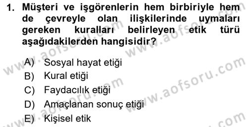 Sürdürülebilirlik ve Halkla İlişkiler Dersi 2023 - 2024 Yılı Yaz Okulu Sınav Soruları 1. Soru