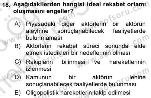 Sürdürülebilirlik ve Halkla İlişkiler Dersi 2025 - 2026 Yılı (Vize) Ara Sınav Soruları 18. Soru