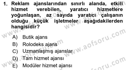 Medyada Yapım	 Dersi 2021 - 2022 Yılı Yaz Okulu Sınav Soruları 1. Soru