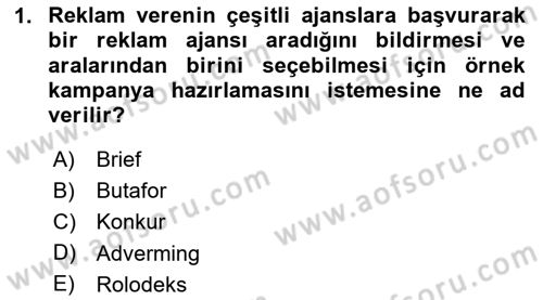 Medyada Yapım	 Dersi 2024 - 2025 Yılı (Vize) Ara Sınav Soruları 1. Soru
