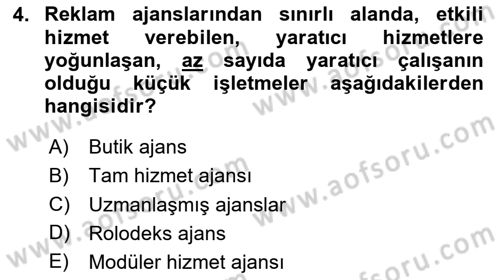 Medyada Yapım	 Dersi 2024 - 2025 Yılı (Vize) Ara Sınav Soruları 4. Soru