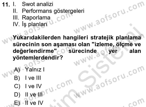 Halkla İlişkiler Kampanya Analizi Dersi 2018 - 2019 Yılı 3 Ders Sınav Soruları 11. Soru