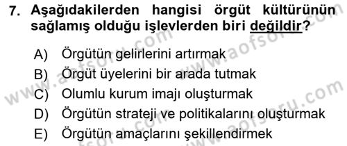 Halkla İlişkiler Kampanya Analizi Dersi 2018 - 2019 Yılı 3 Ders Sınav Soruları 7. Soru
