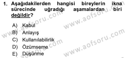 Halkla İlişkiler Kampanya Analizi Dersi 2018 - 2019 Yılı (Final) Dönem Sonu Sınav Soruları 1. Soru