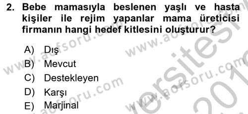 Halkla İlişkiler Kampanya Analizi Dersi 2018 - 2019 Yılı Yaz Okulu Sınav Soruları 2. Soru